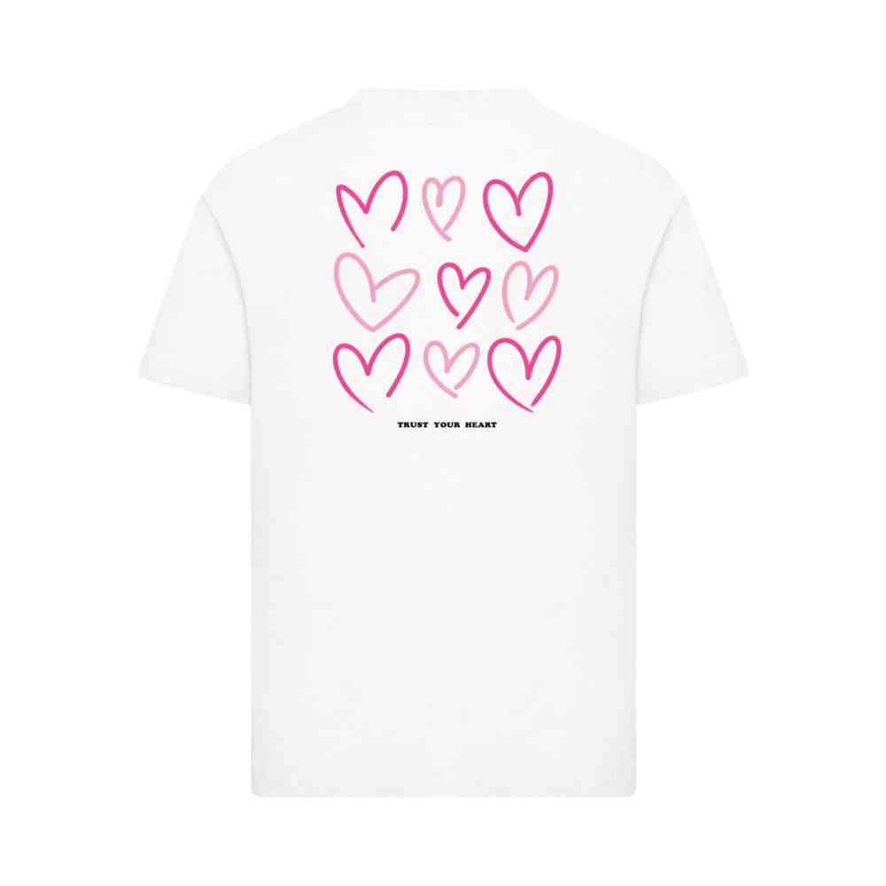 Mister Tee - Kids Always Trust Your Heart Kinder Tshirt - Wit